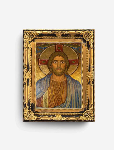 Wooden Jesus Icon